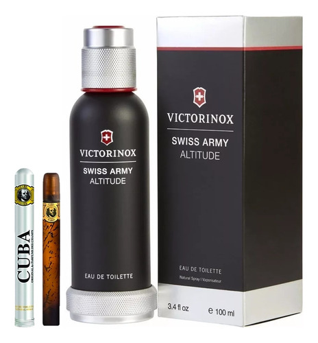 Victorinox Swiss Army Altitude Man 100ml+perfume Cuba 35ml