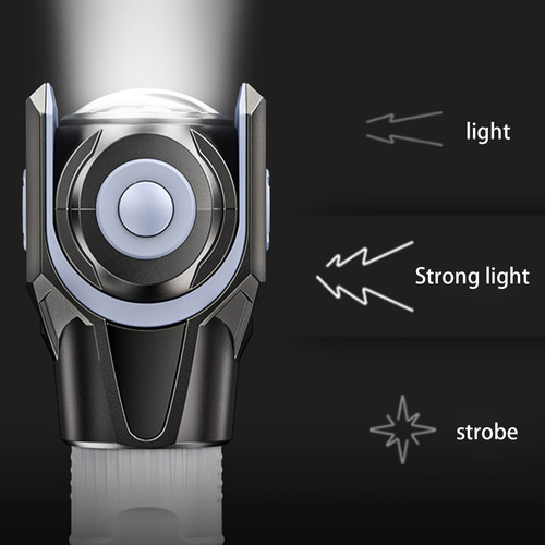 Linterna Led Exterior Con Rotación De 360 Grados, Recargable