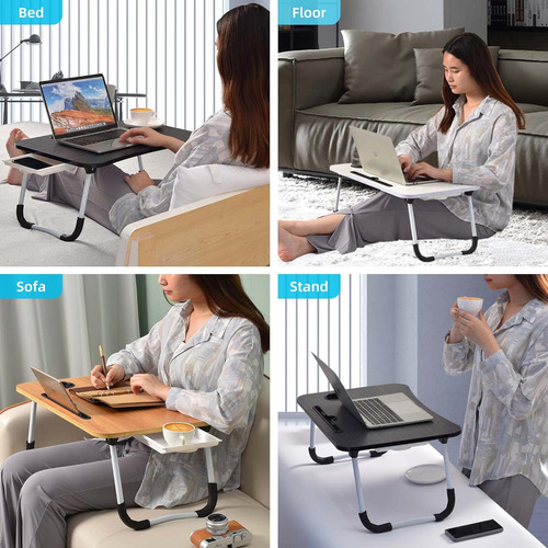 Mesa De Regazo Laptop, Bandeja De Cama Laptop, Soporte ...
