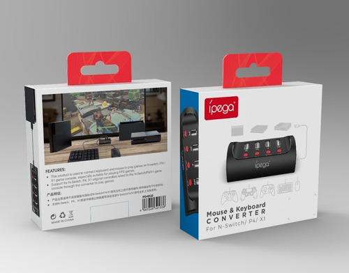 Adaptador Usb Para Teclado Y Mouse Ipega 9133 Para Ps4