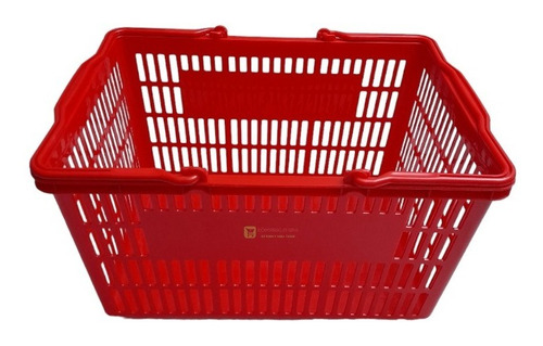 Imagen 4 de 4 de Pack 5 Canastos Cestas De Compras Para Supermercado