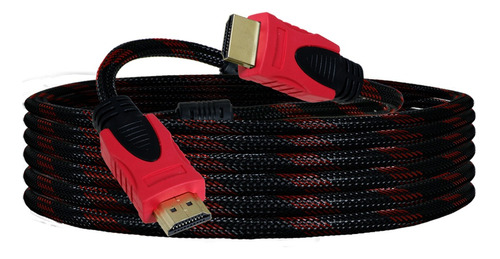 Cable Hdmi 5m Full Hd 1080p Laptop Pc Tv Xbox 360 Ps3