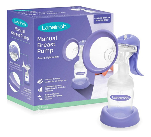 Extractor De Leche Manual Breast Pump Lansinoh