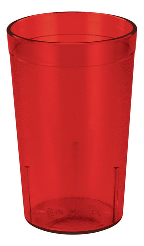 Tumblers Guijarros De Winco, 9 Onzas, Rojo