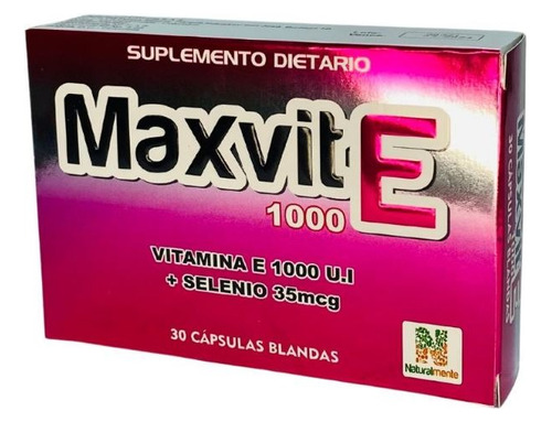 Max Vit E Vitamina E Selenio 30