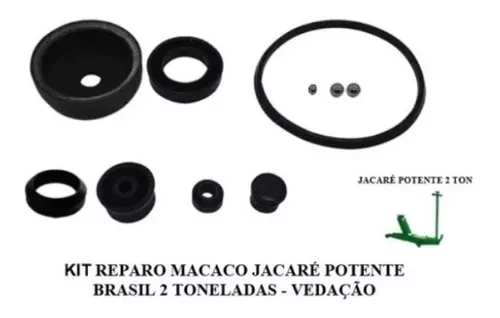 Kit 2 Jogos De Reparo Macaco Hidraulico Potente 2 Ton Antigo