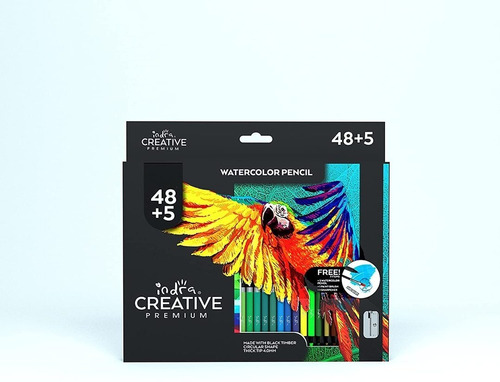 Indra Creative Colores Acuarelables 48+5 Ind-0356