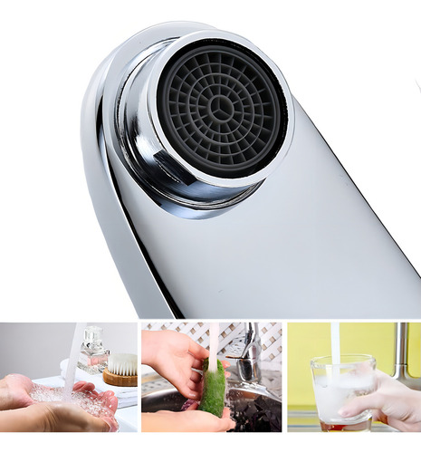 Awlstar Grifo De Lavabo De Bano Sin Contacto De Un Solo Aguj