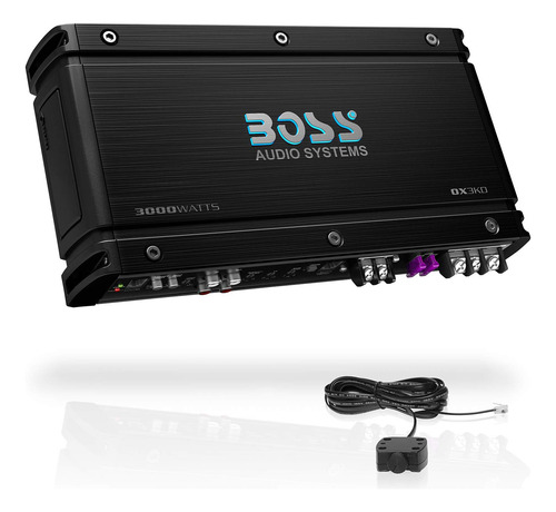 Amplificador Digital Monobloco Para Carro Boss Ox3kd 3000w