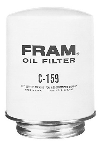 Filtro De Aceite By-pass Spin-on Fram C159 Hd