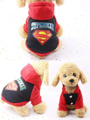 Ropa Diseño De Super Héroe Para Mascotas Pequeñas 