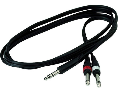 Warwick Rcl20922d4 Cable Plug Stereo 6,3mm A Plug Mono 6,3mm