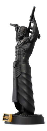 Estátua Xangô Imagem Umbanda Candomblé Orixá Cor Cor Aurum Noctis