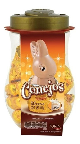 Conejos De Chocolate Turin 600 Gr