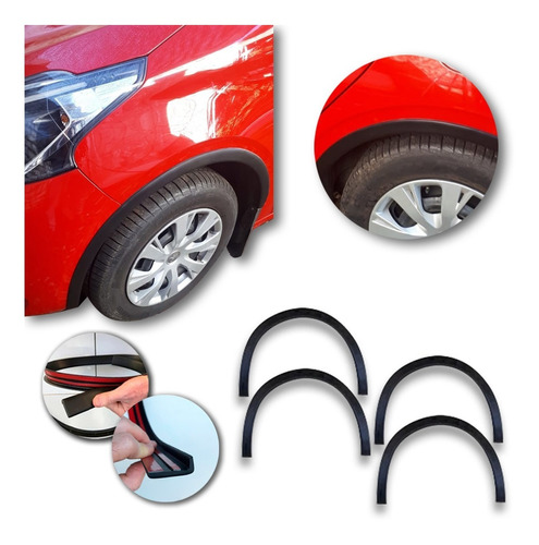 Accesorios Peugeot 208 Fenders 2018 Guardabarro Tunnig Kenny