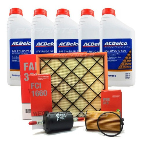 Imagem 1 de 1 de Kit Revisão Cruze 1.8 Lt Ltz 2011 2012 2013 2014 2015 2016