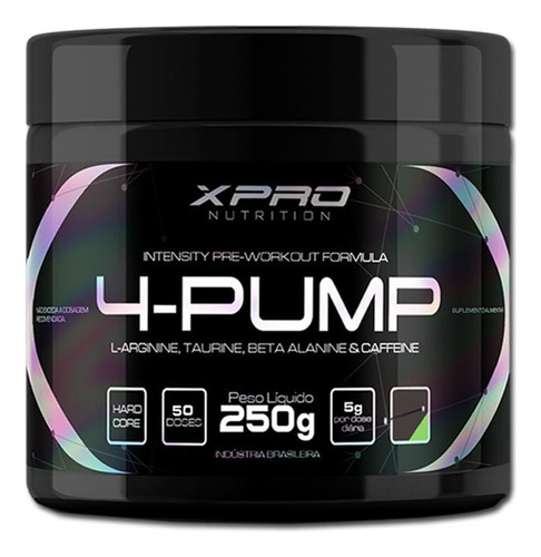 4-pump 250g - Xpro - Pote - Maçã Verde