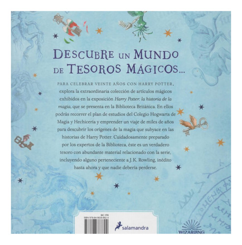 Libro Harry Potter Viaje Historia De La Magia, Salamandra