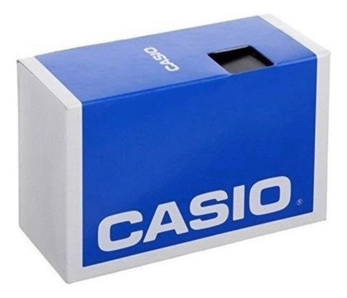 Reloj Casio Plata Mtp-v002l Acero Piel Negro Fechador Full