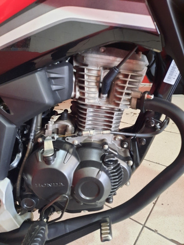 Imagem 10 de 15 de Honda Cg 160 Titan 2020 Vermelha - Único Dono