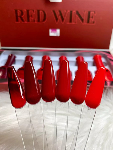 Gama Red Wine Gel 15 Ml Semipermanente Fantasy Nails Red Wine
