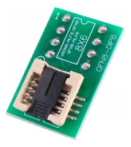 Adaptador Soquete Para Gravador Eeprom Qfn8-dip8/wson8 8x6mm