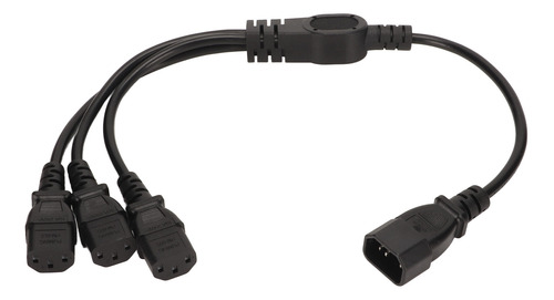 Cable De Alimentación Iec 320 C14 A 3 X C13 Universal 1 A 3