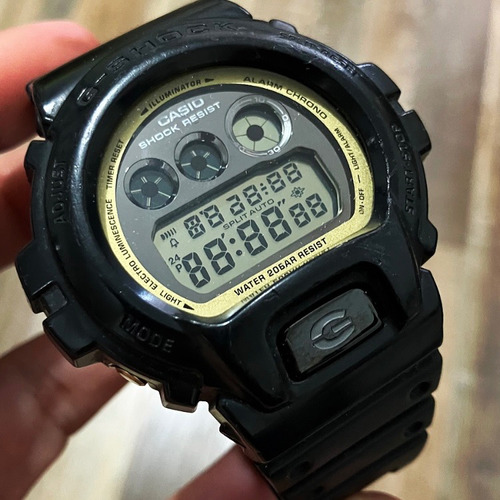 Reloj Digital Casio G Shock Dw6900mr Original Usado