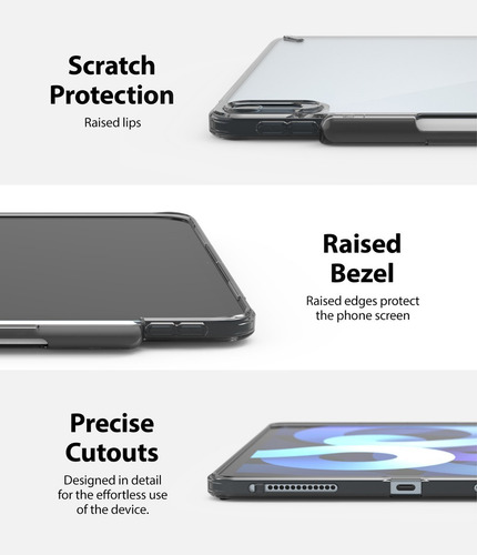 Imagen 3 de 7 de Funda iPad Air 4ta 2020 Ringke Fusion Anti Impacto Original