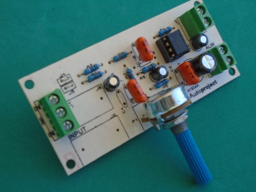 Filtro Pasabajos Para Subwoofer - con volumen - Audioproject