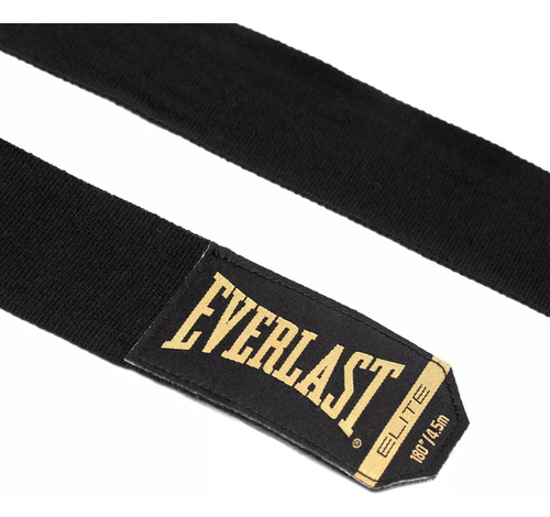 Vendas Box 4.5 Metros Everlast 180 Inches Abrojo Dedo Pulgar Negro