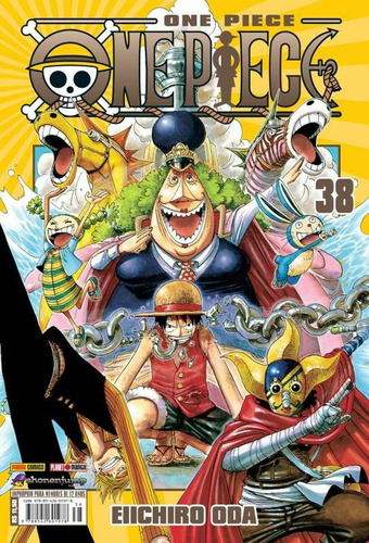 One Piece Vol. 38, de Oda, Eiichiro. Editora Panini Brasil LTDA, capa mole em português, 2016