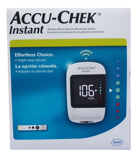 Glucometro Accu Chek Instant, 100% Original, Con Garantía