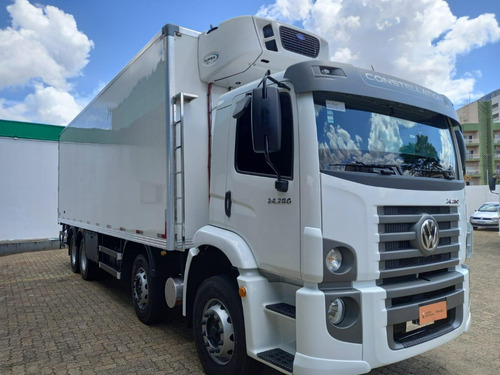 Vw 24.280 2022/2023 Com Baú Refrigerado 8x2 Bitruck