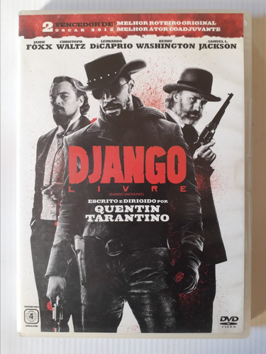 Dvd Django Livre - Quentin Tarantino, Jamie Foxx - Original (Usado)