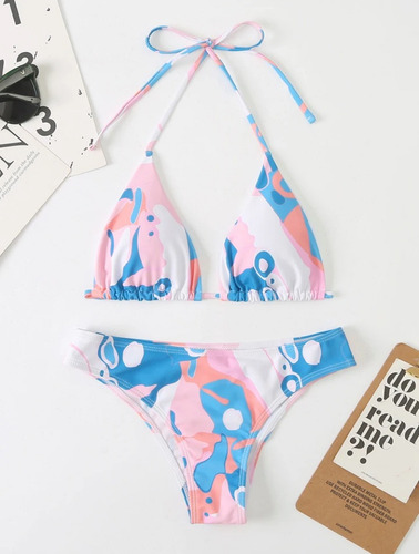 Bikini Moderno Para Chicas Bañador De Dos Piezas Con Copas