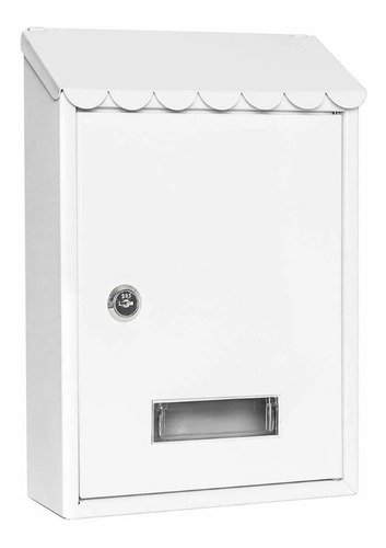 Imagen 7 de 9 de Buzon Para Cartas Metalico 2 Llaves 217x70x300mm 76537