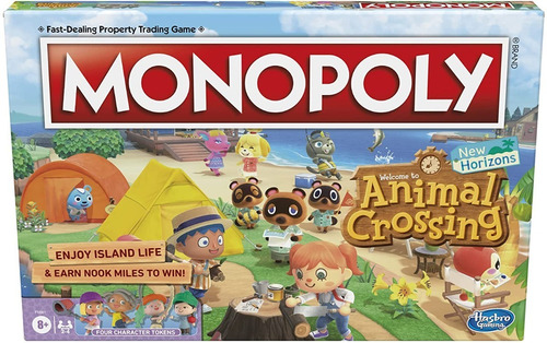 Hasbro Gaming Monopoly Gamer Animal Crossing New Horizons