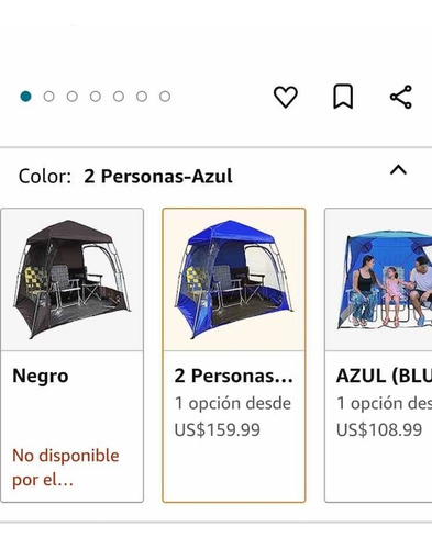 Casita Cápsula Tienda Deportiva Transparente (Usado)