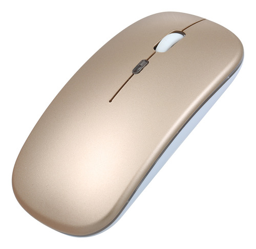 Mouse De Respiración Inalámbrico Mouse Gold Light Less Slim