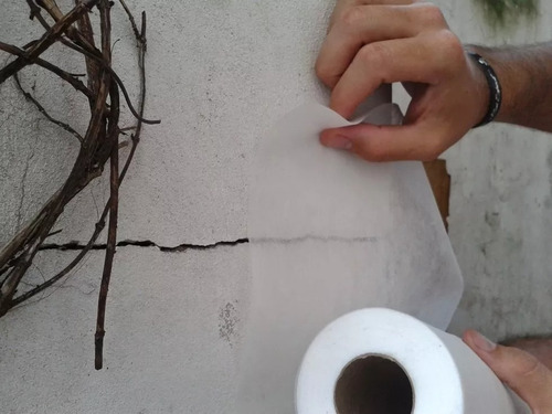 Imagen 6 de 10 de Manta Venda Elástica Geotextil P/membrana Líqui 1mt X 50mts