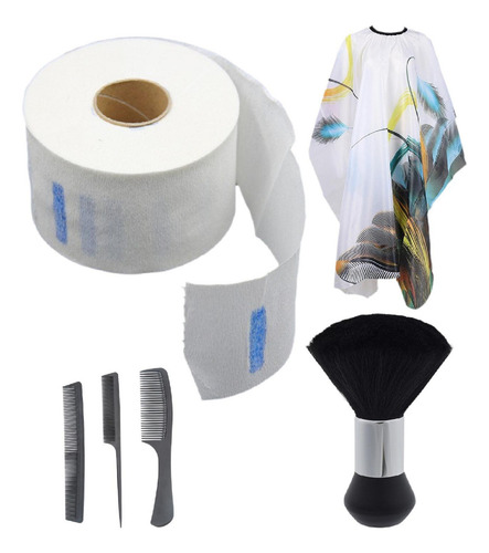 Js Conjunto De Capa De Peluquero Para Salón, Capa Para