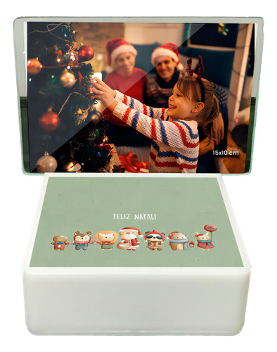 Lámpara de retrato Mini Box - Christmas Gang