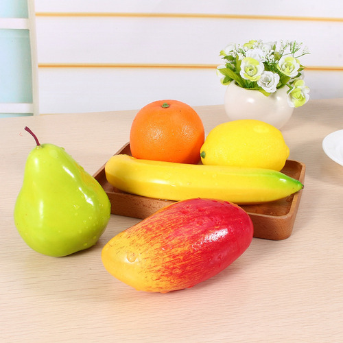 Expositor De Comida Artificial Artificial De Frutas Para Coc