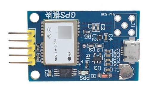 Gps Neo-7m Módulo Posicional Satelital Para Arduino Neo 7m