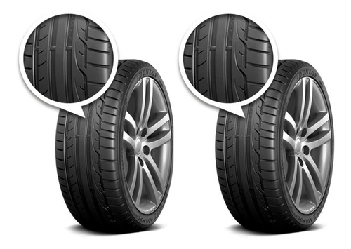 Paquete 2 Llantas Jaguar Xjr Base 2005 235/55r17 99 V Dunlop