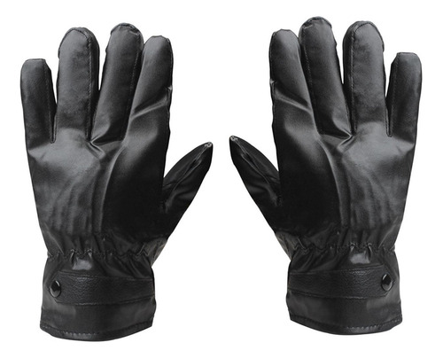 Guantes De Invierno Para Hombre, Impermeables, De Piel