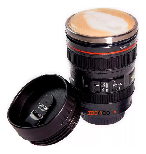 Vaso Taza Tipo Lente De Cámara 24-105 Mm, Forma De Lente