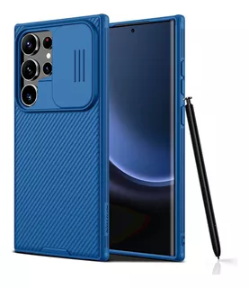 Case Protector Nillkin Para Samsung Galaxy S24 Ultra Blue