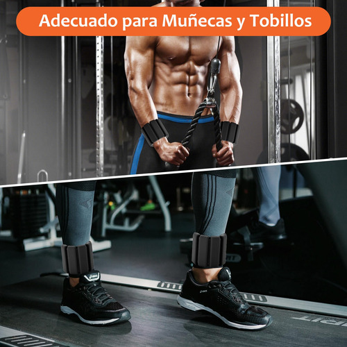 Polainas Para Tobillos Y Muñecas, Polainas De Silicona